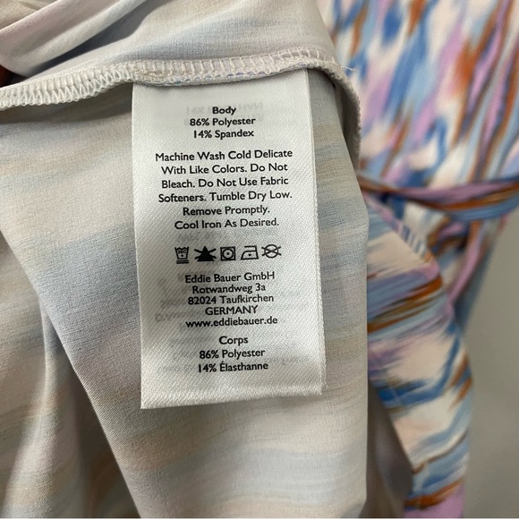 NWT Eddie Bauer Departure Sleeveless Shirt Dress in Orchid size XS - Picture 9 of 10